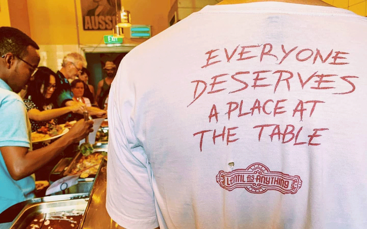 the social enterprise restaurant's ethos